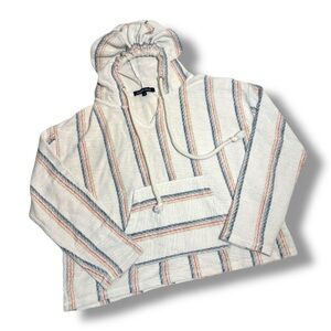 Ocean Drive Multicolor Striped Hoodie